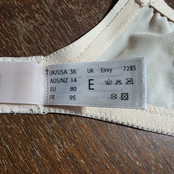 Panache Envy Full Cup Underwire Bra 7285 36E - Picture 6 of 7